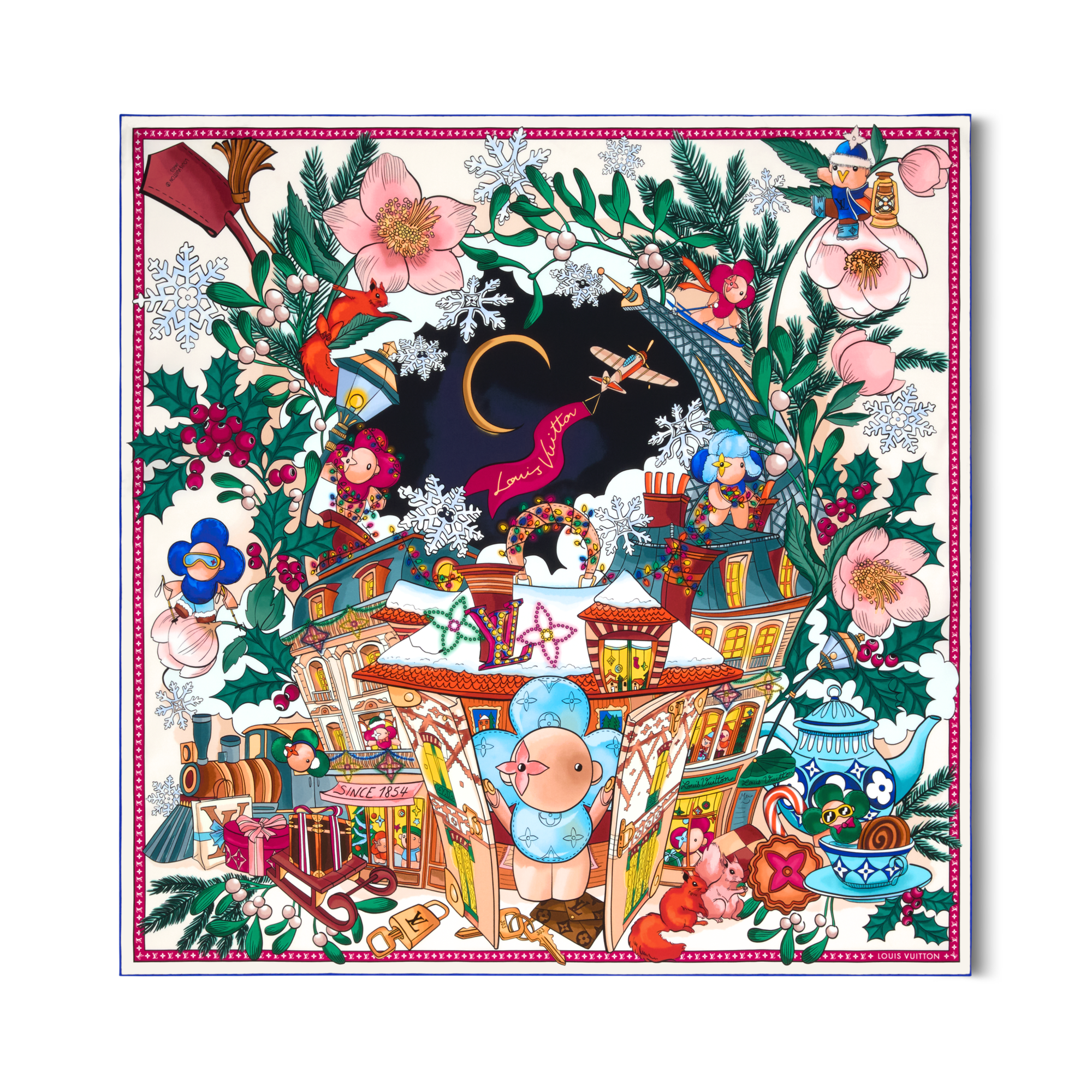 ウィメンズ シルクスカーフ&バンドー - カレ90｜ルイ・ヴィトン 公式サイト